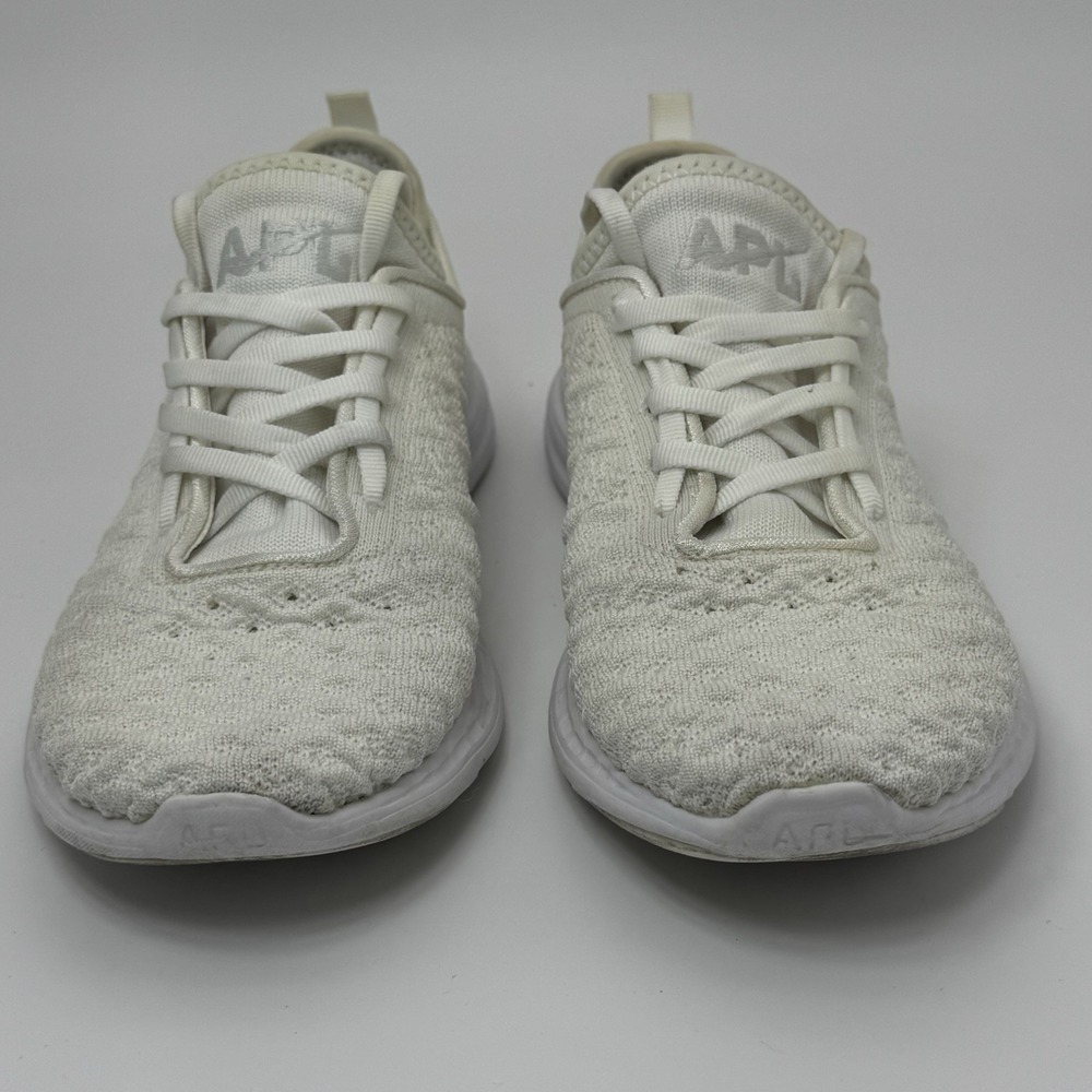 APL Unisex 3D StretchTechloom Phantom Sneaker White Cream US size Women 8.5 Men7 - Picture 3 of 11